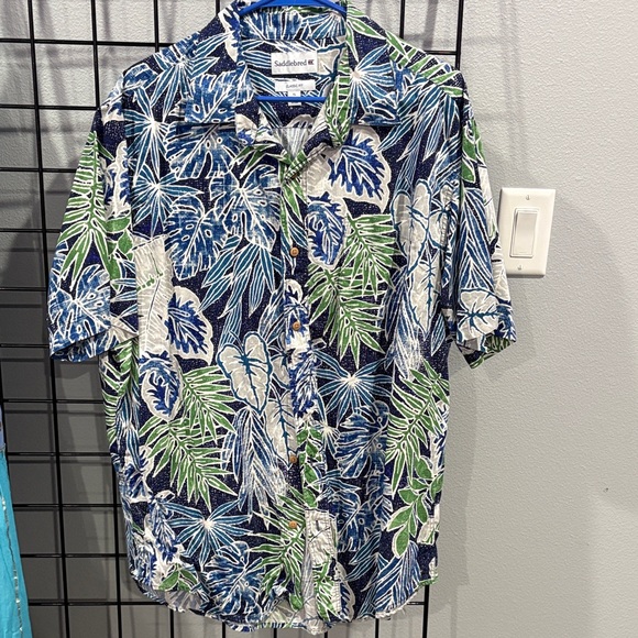 Saddlebred Other - Saddlebred Tropical Blue and Green Shirt